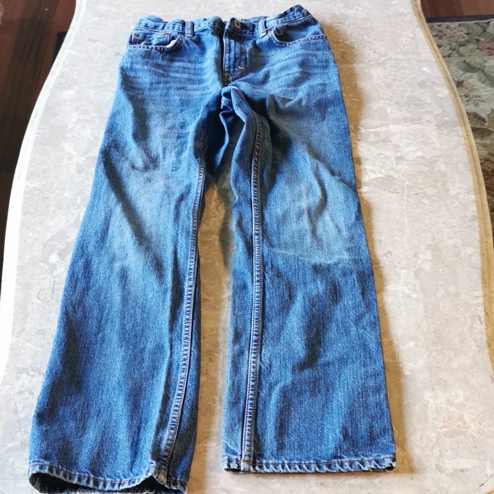 Adjustable waist jeans, size 14